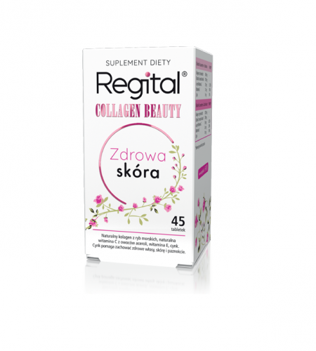 Regital Collagen Beauty Suplement Diety 45 tabletek